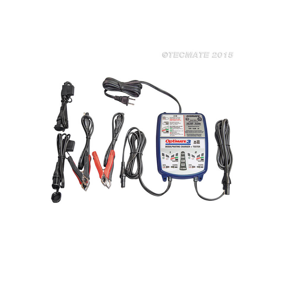 OPTIMATE OPTIMATE 3 Dual (TM450), 2x 12V 0,8A, 7-stufiges Ladegerät Figura 1 OPTIMATE OPTIMATE 3 Dual (TM450), 2x 12V 0,8A, 7-stufiges Ladegerät Figura 1