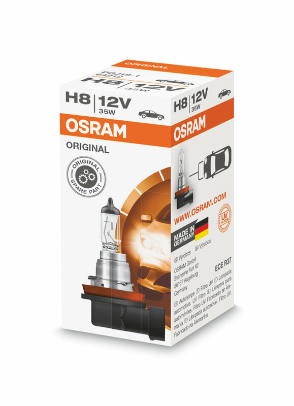 OSRAM Linia originală a becului H8 12V/35W - x1 Figura 3
