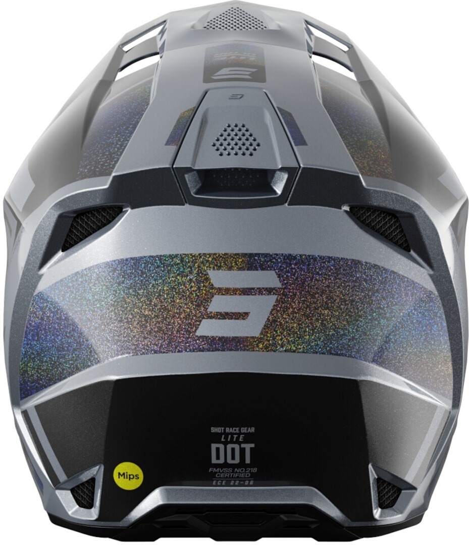 Shot Lite Ultra Cască de motocross Negru/gri M (57/58) Figura 2