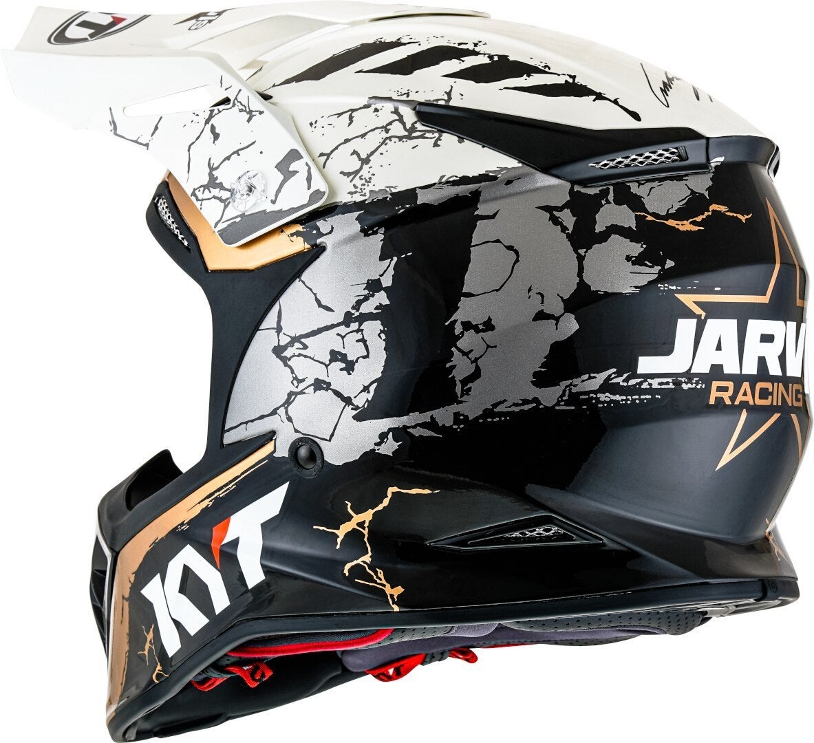 KYT Skyhawk Jarvis Signature Edition Casco da motocross S (55/56) Figura 8