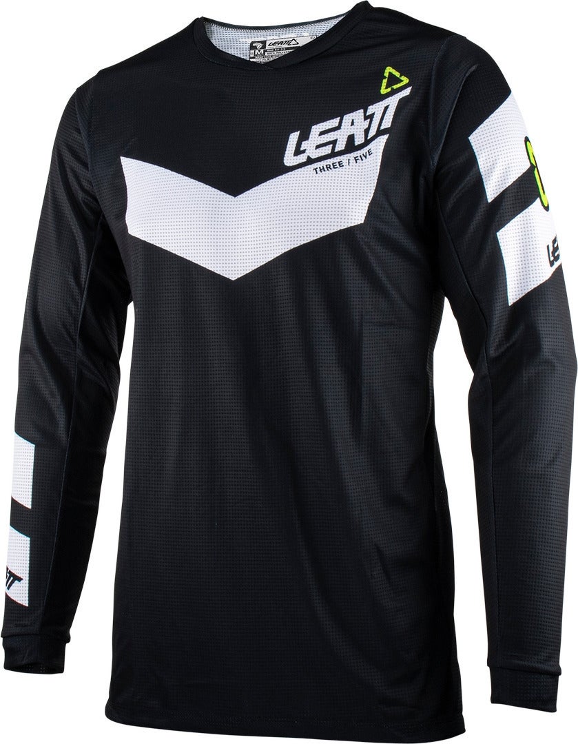 Leatt 3.5 Ride 2023 Motocross Jersey und Hose Set schwarz/weiß XXL Abbildung 2