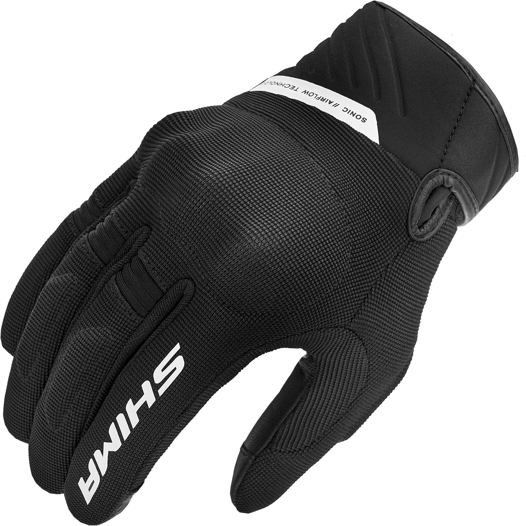 SHIMA Sonic Motorradhandschuhe schwarz/weiß XL Abbildung 2