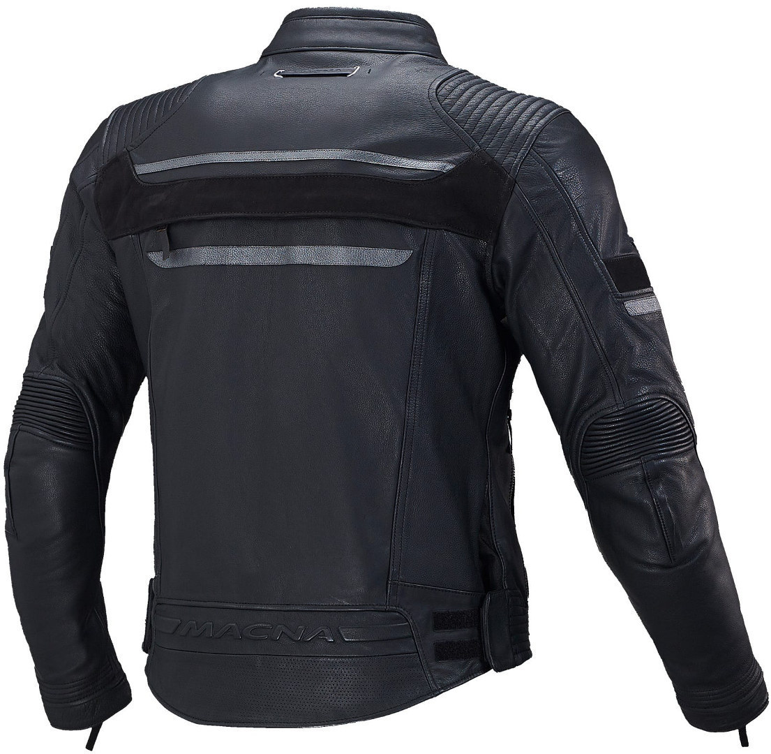 Macna Rendum Motorfiets lederen jas Zwart 52 Figuur 2