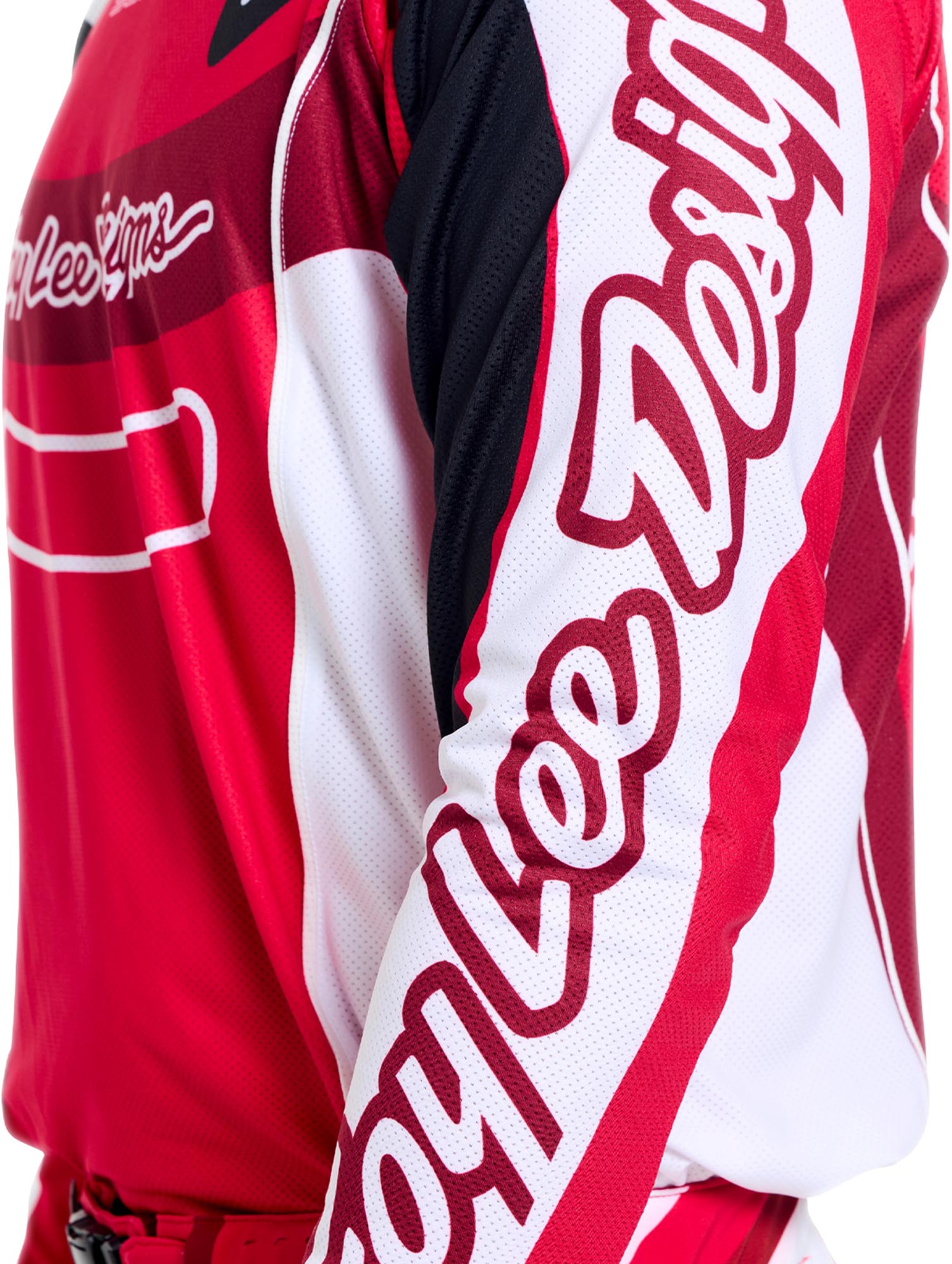 Troy Lee Designs SE Pro Salvo Motocrosstrøje rød/hvid XL Figur 6