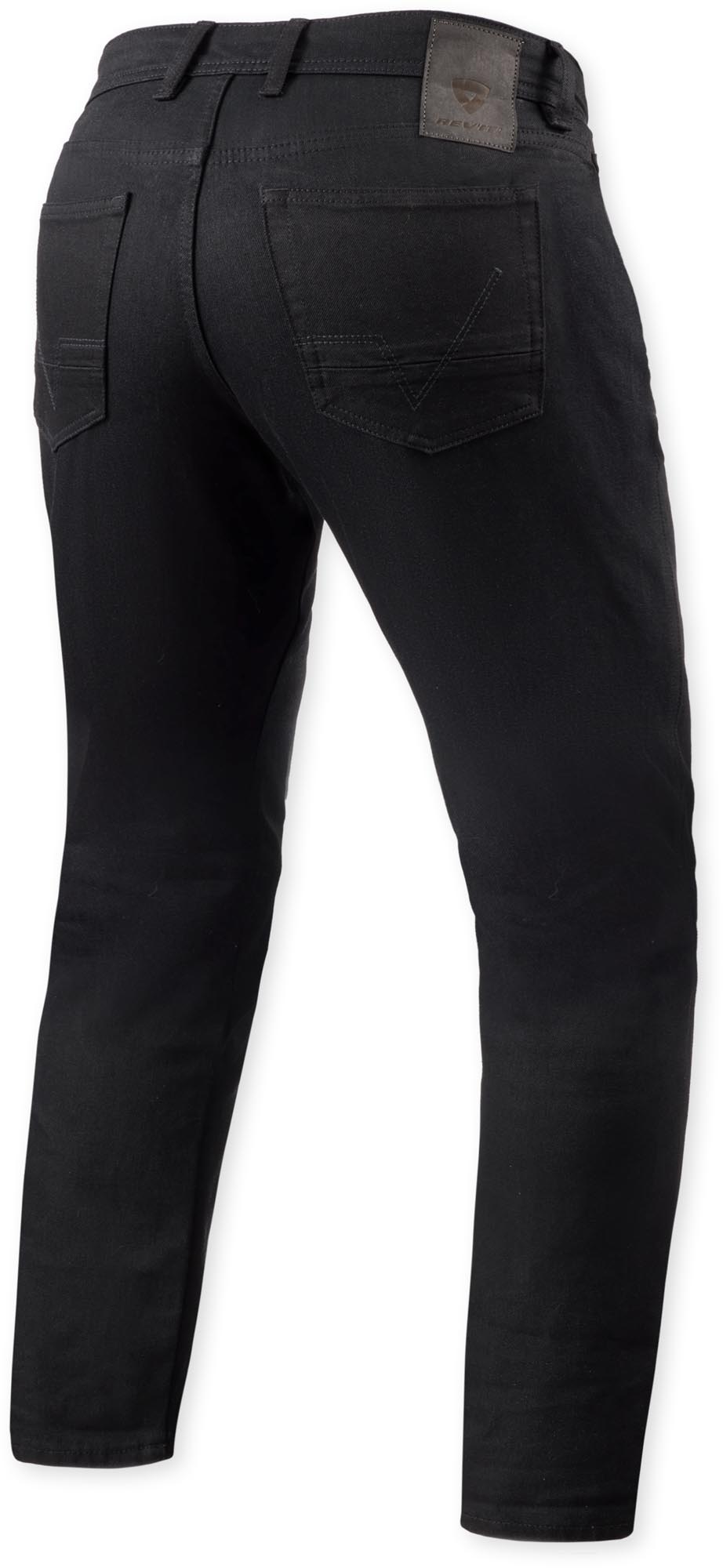 Revit Keegan Tapered Motorcykeljeans Sort 33/30 Figur 2