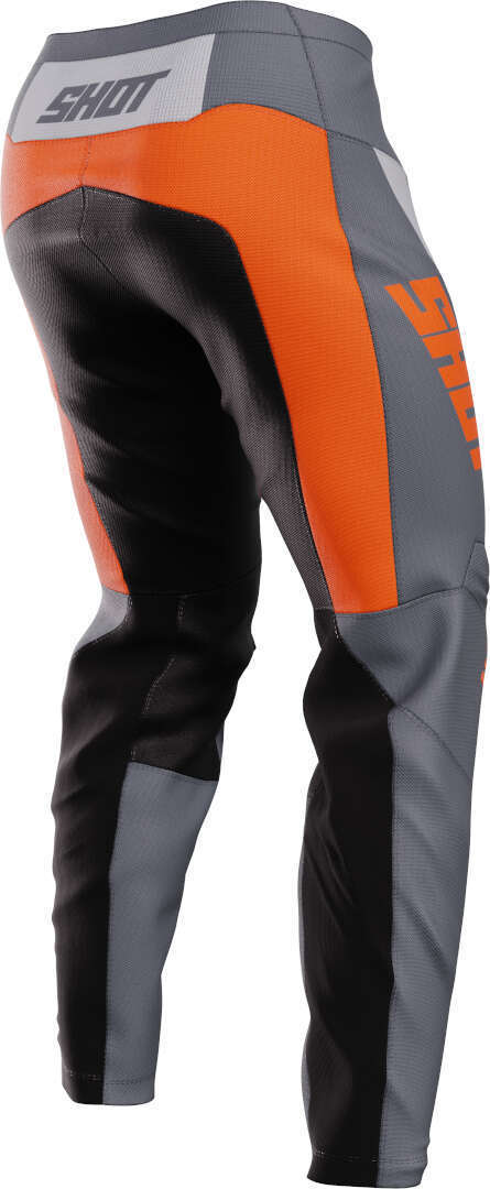 Shot Devo Star Motocross Hose grau/orange 32 Abbildung 3