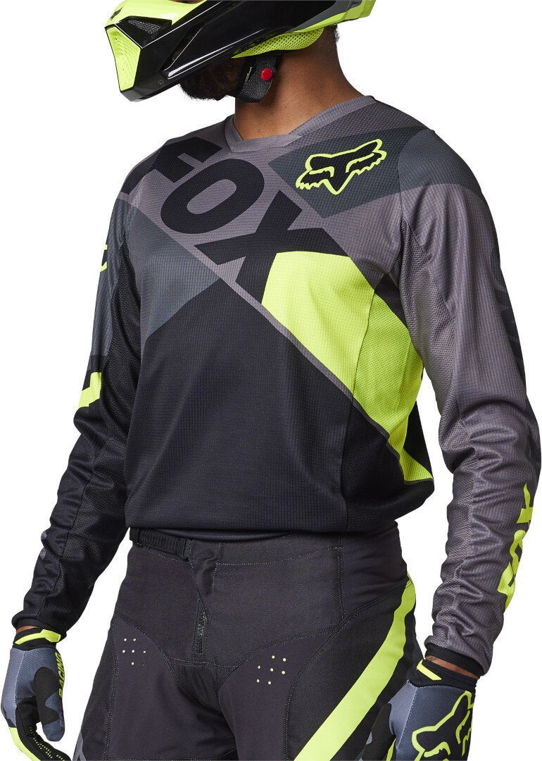 FOX 180 Xpozr Motocross trøje grå/sort XXL Figur 2