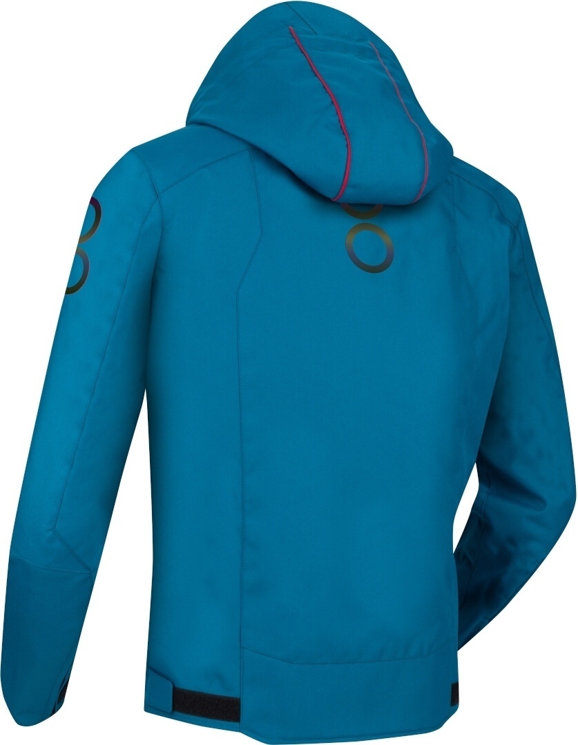 Bering Warwick waterproof Motorcycle Textile Jacket blue/white L Figure 2