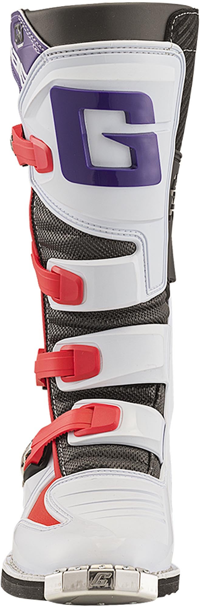 Gaerne GX-J Botas de motocross infantis branco/vermelho 39,5 Figura 2