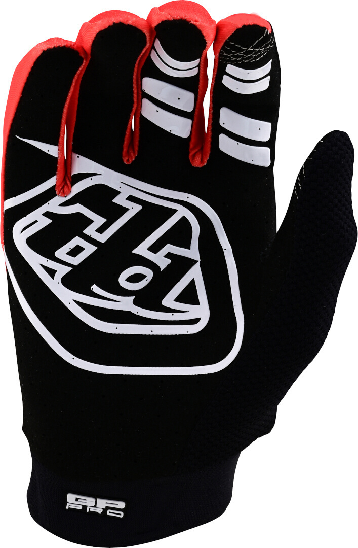 Troy Lee Designs GP Pro Solid Motocross handsker sort/orange M Figur 2