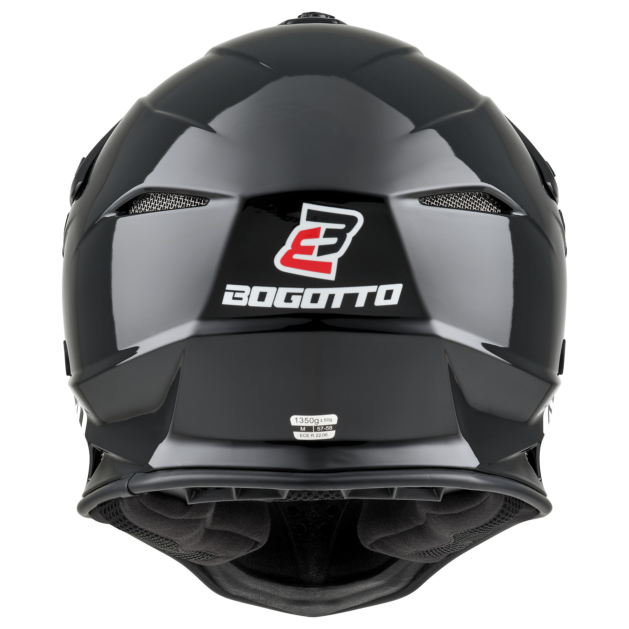 Bogotto H337 MX Casque de motocross noir M (57/58) Figure 4