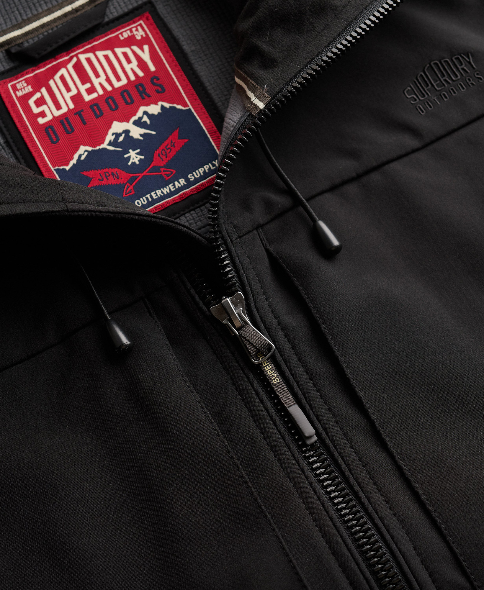 Superdry & Co Softshell Trekker Takki musta M Kuva 7