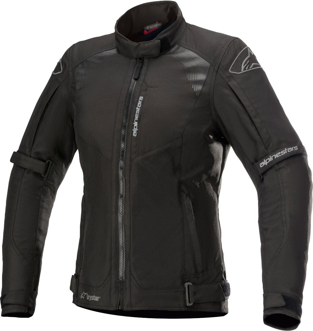 Alpinestars Stella Headlands Drystar Motorcykel Damer Tekstil Jakke Sort/sort M Figur 1