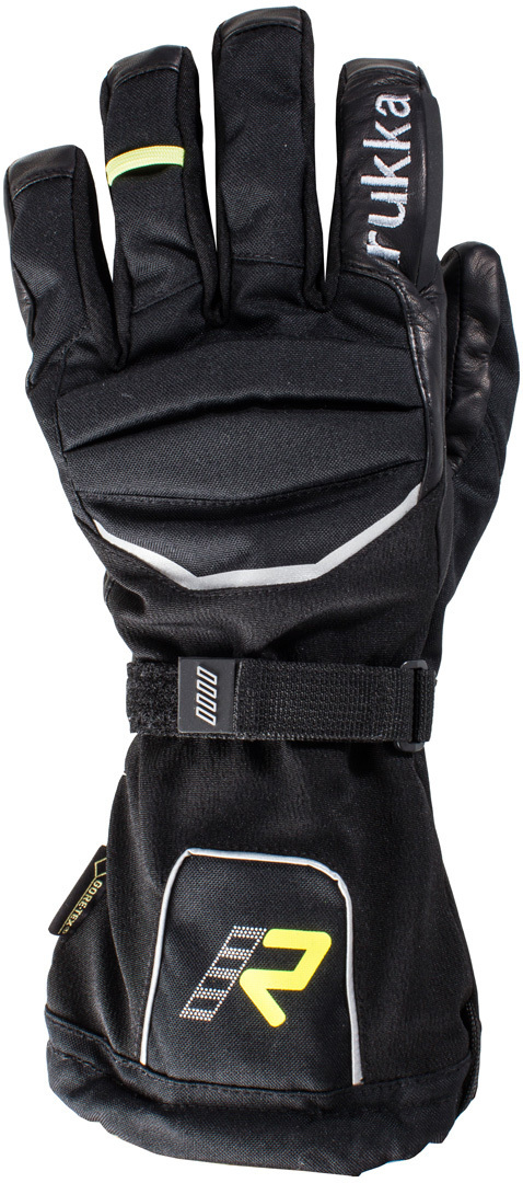 Rukka Harros GTX Black/Yellow Luvas Artigo principal Figura 1
