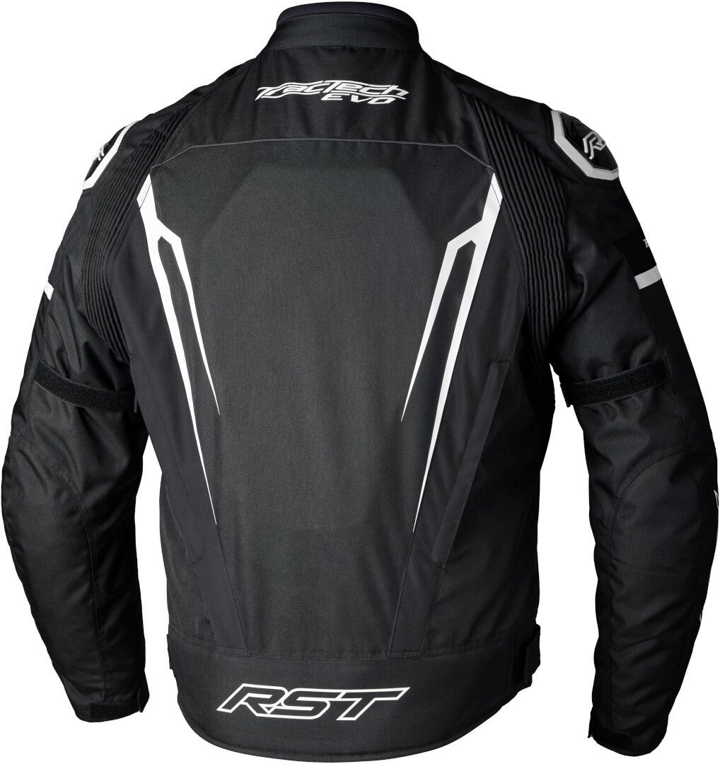 RST Tractech EVO 5 waterproof Motorcycle Textile Jacket black/white XXL Figure 2