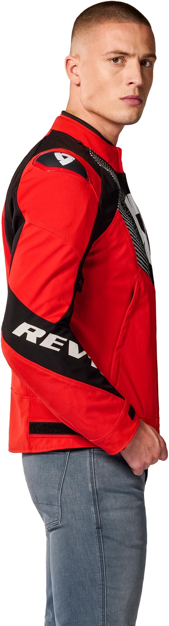 Revit Hyperspeed 3 H2O waterproof Motorcycle Textile Jacket red/black M Figure 5