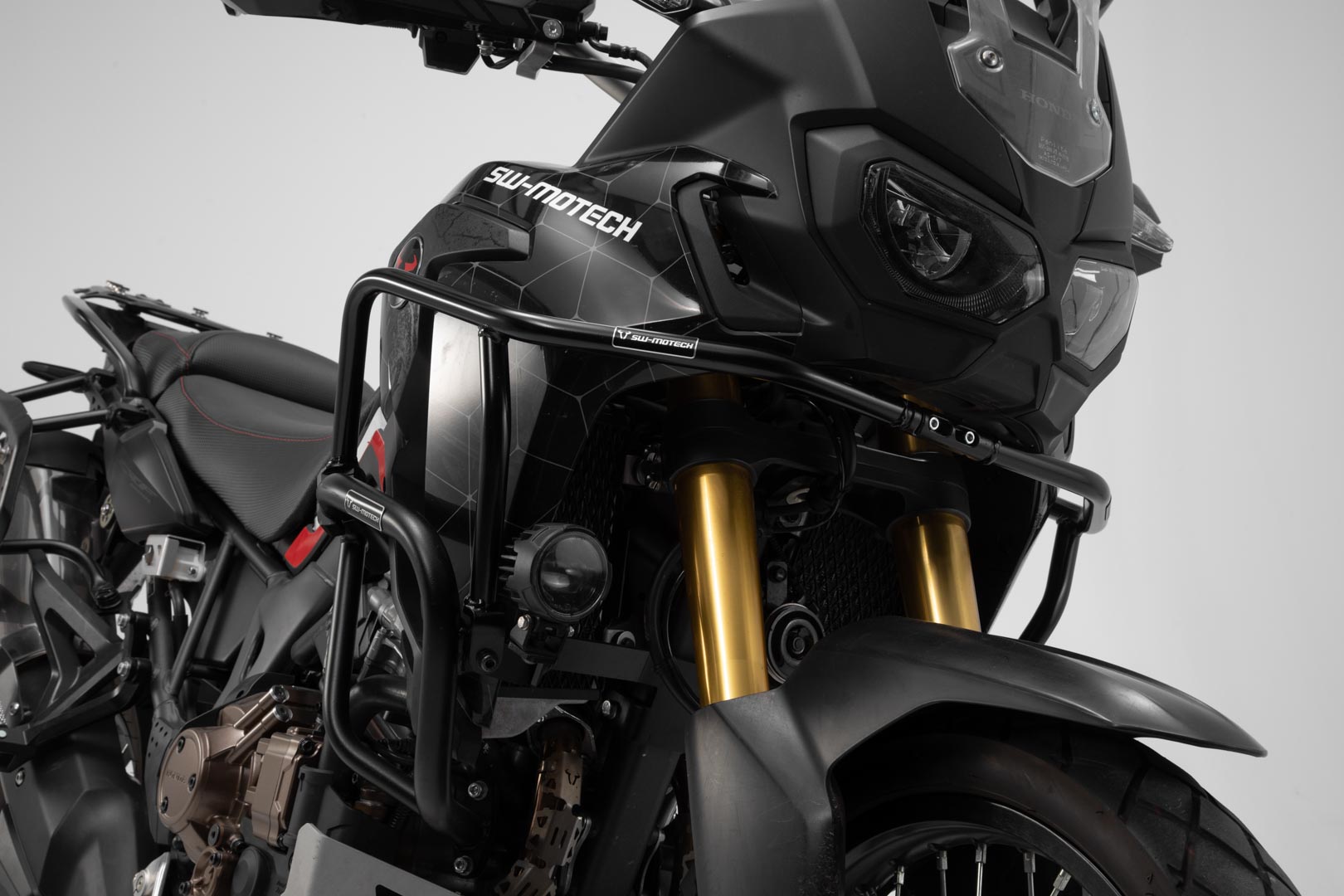 SW-Motech Övre krasch barer - Svart. Honda CRF1000L Afrika Twin (15-). Figur 1