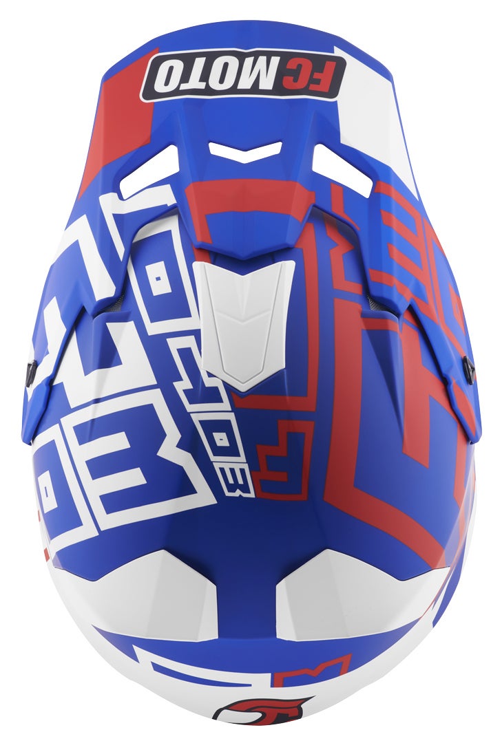 FC-Moto Merkur Flex Motocross Helmet blue/red/white L Figure 7