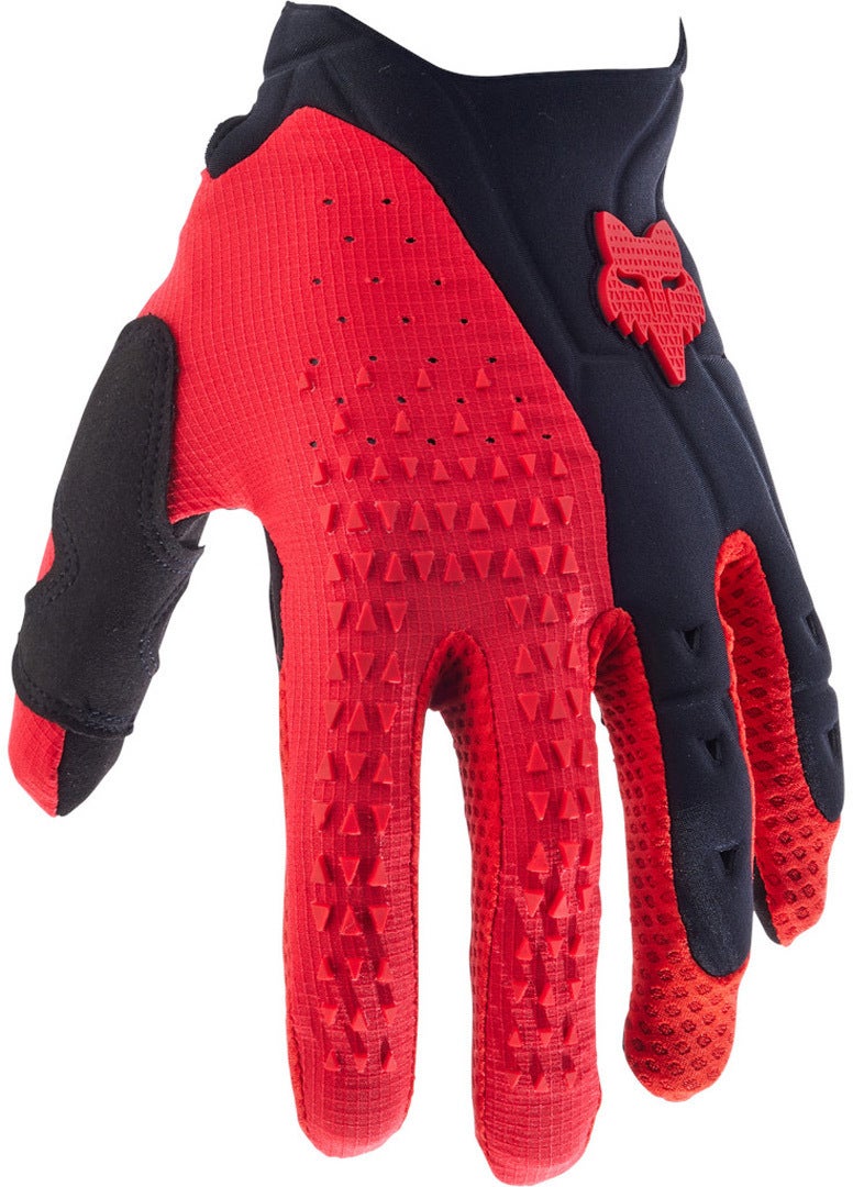 FOX Pawtector Motocross handsker sort/rød L Figur 1