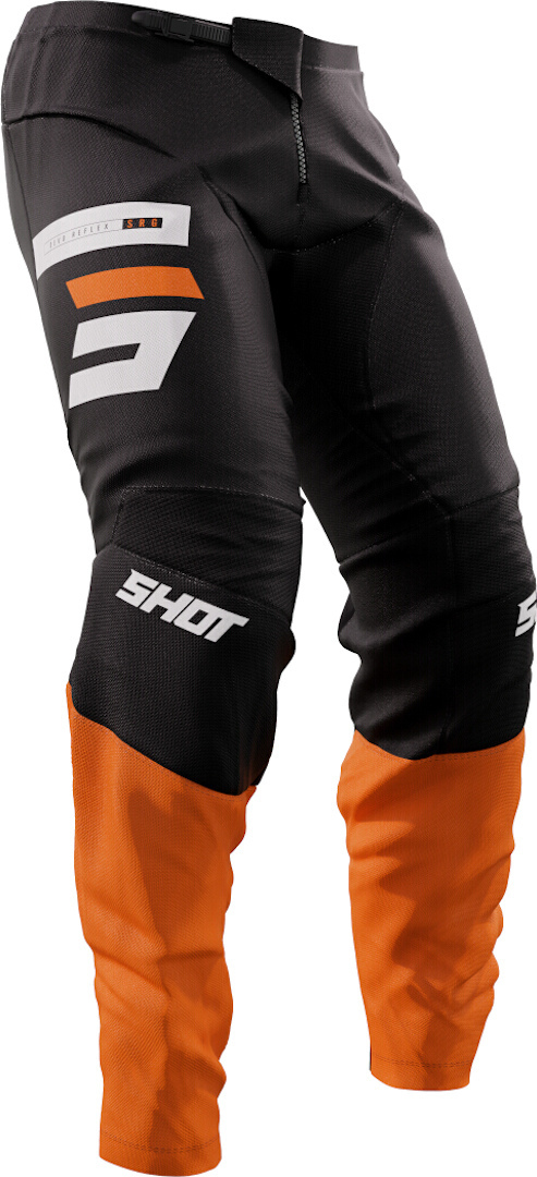 Shot Devo Reflex Motocross Hose schwarz/orange 44 Abbildung 1