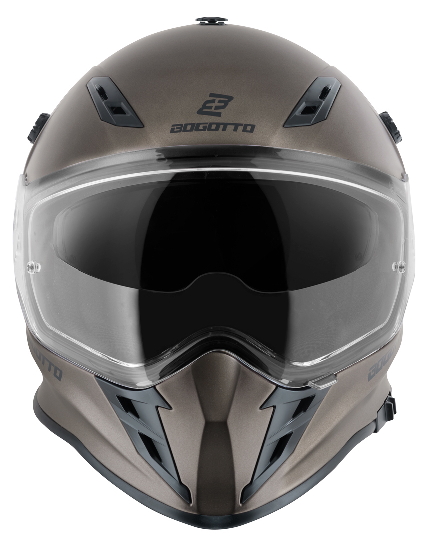 Bogotto V331 Enduro Cască Maro S Figura 8