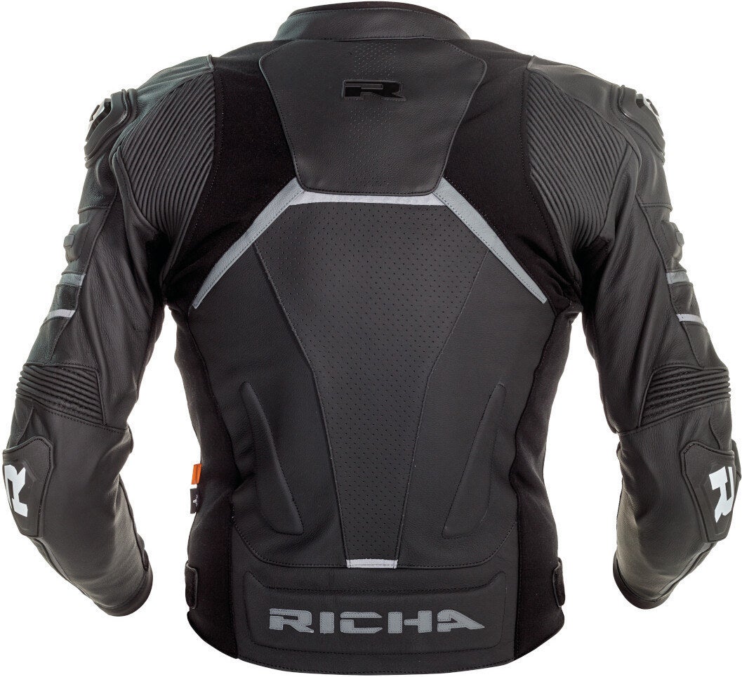 Richa Mugello 2 perforated Motorcycle Leather Jacket black 54 Figure 2