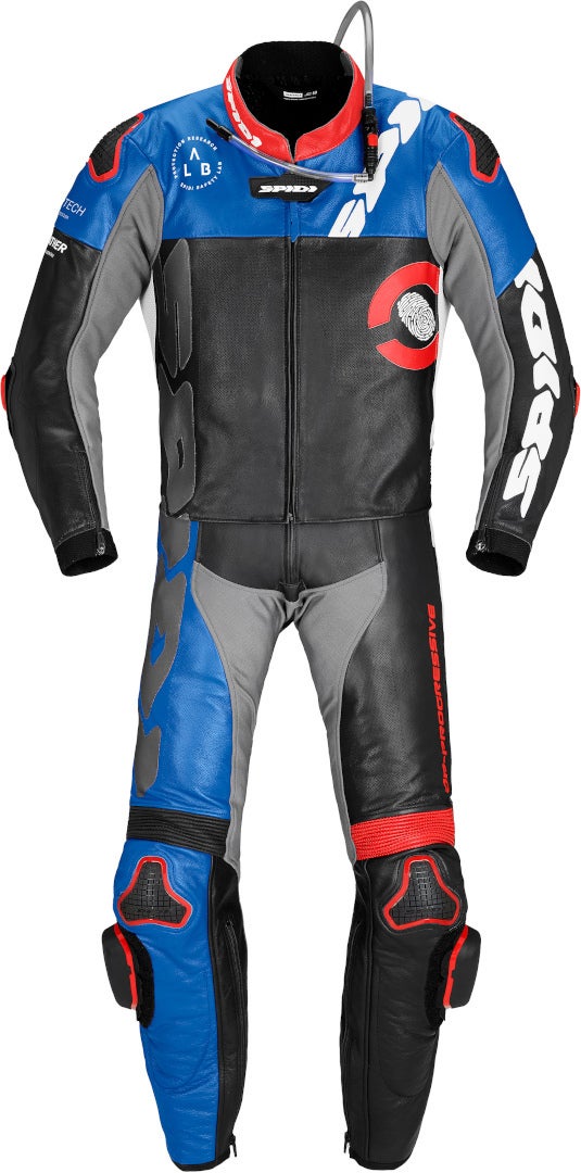 Spidi DP-Progressive Touring Two Piece Motorcycle Leather Suit-image-236386476