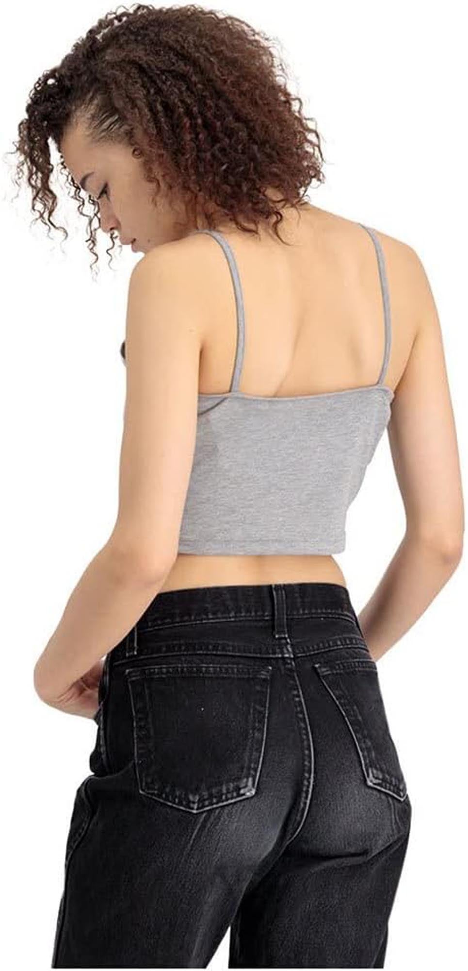 Alpha Industries Basic Crop SL Topul doamnelor Gri XS Figura 4