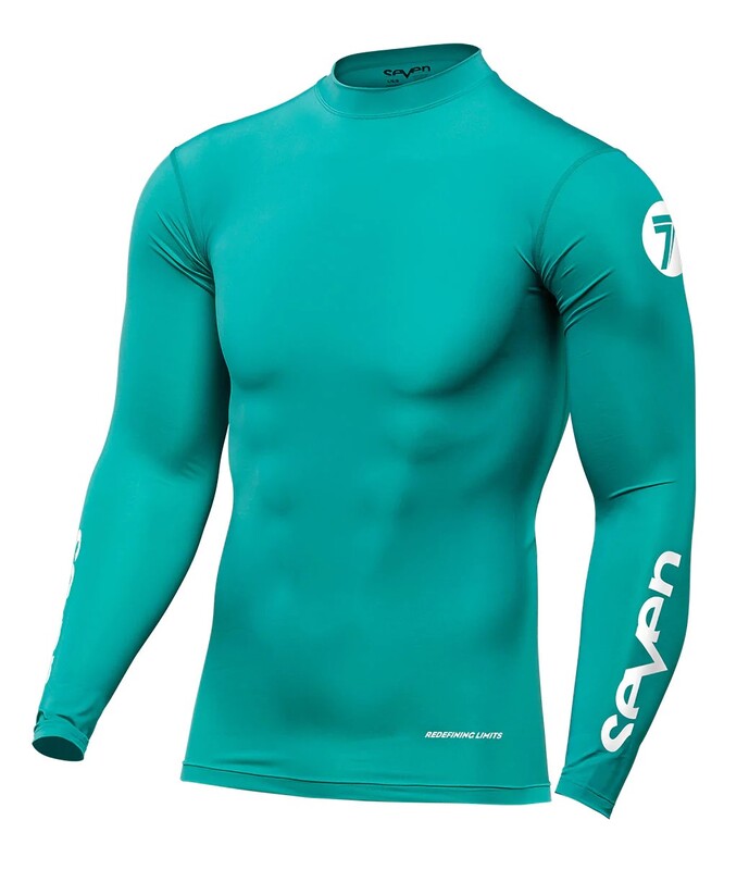 Maillot SEVEN Zero Compressions - aqua vert/turquoise XXL Figure 2