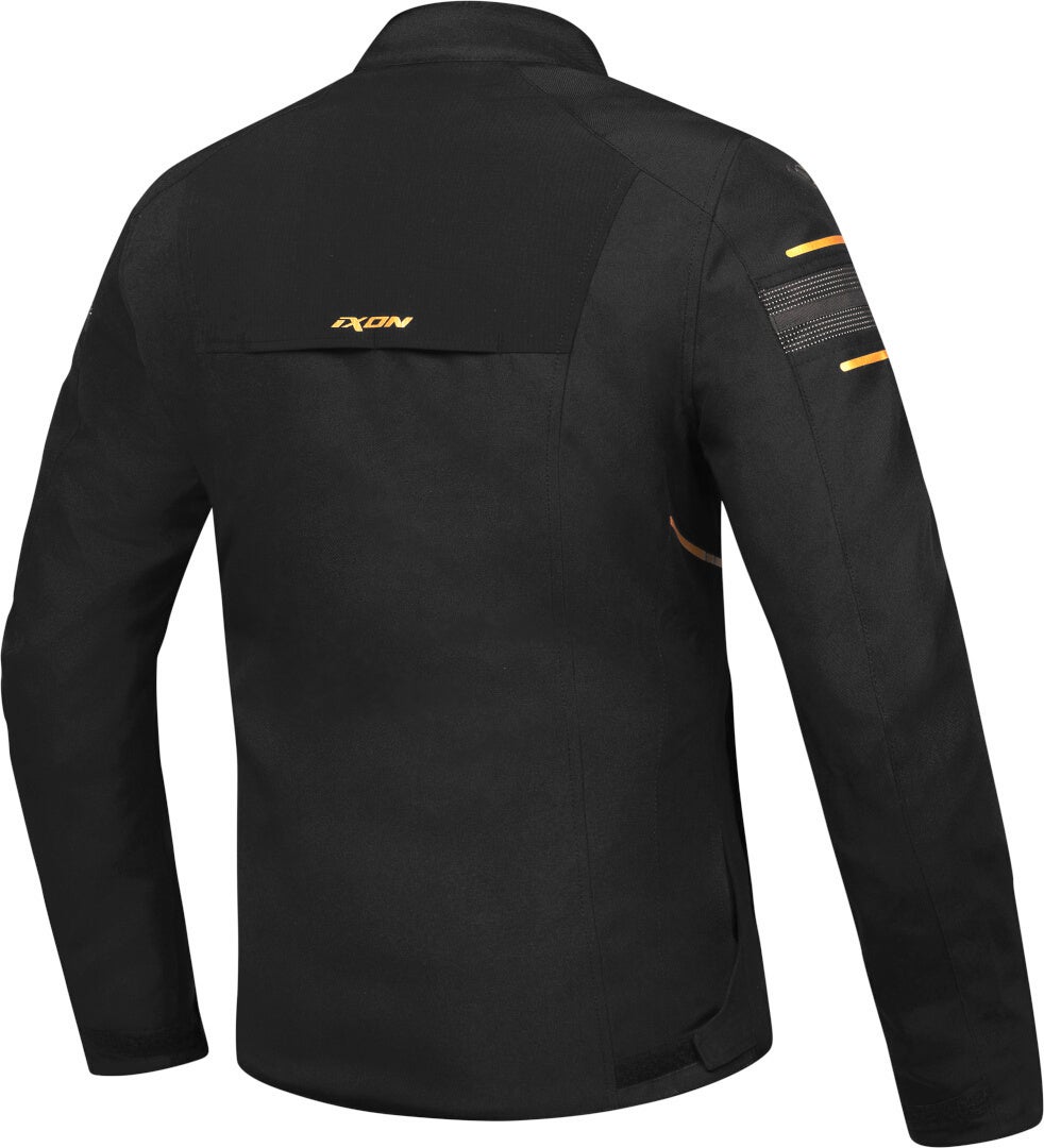 Ixon Wilana Veste textile imperméable à l’eau pour dames de moto Noir/Or L Figure 2