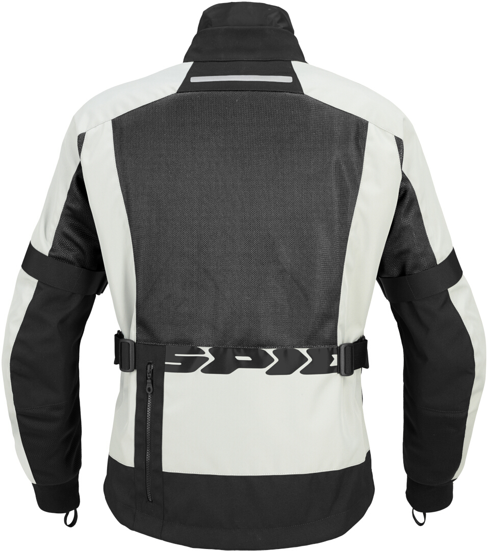 Spidi Net H2Out waterproof Motorcycle Textile Jacket Black/Ice M Figure 2