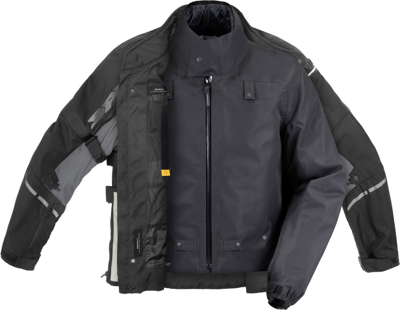 Spidi Hard Track 3 H2Out wasserdichte Motorrad Textil Jacke eis M Abbildung 8