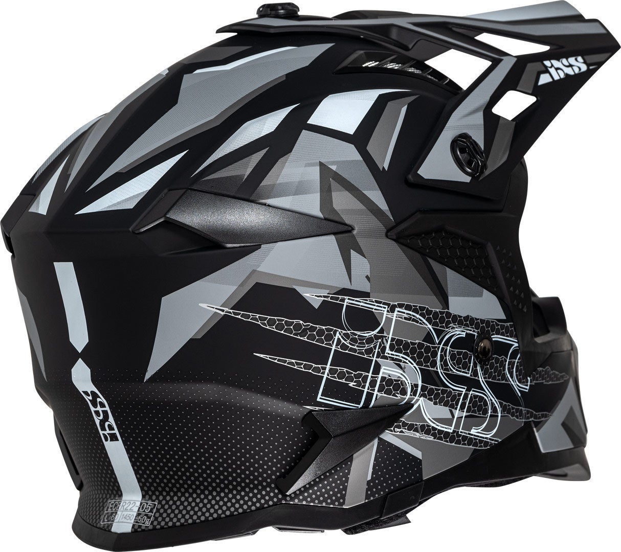 IXS iXS363 2.0 Motokrosová přilba černý/šedý/bílý S (55/56) Obrázek 4