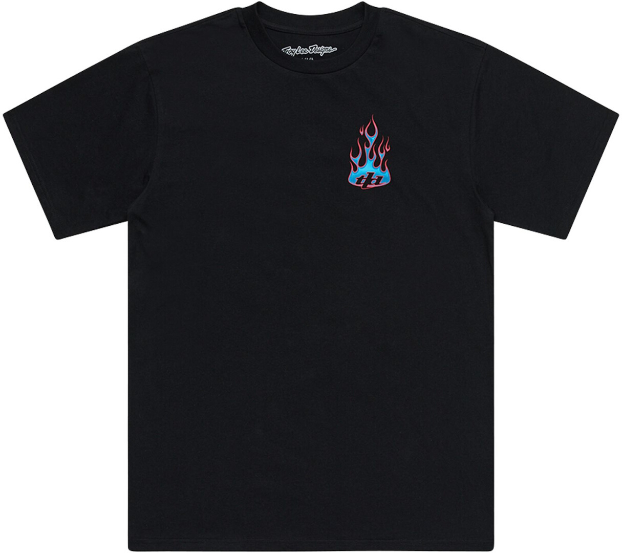 Troy Lee Designs Torched Tricou Negru/Albastru/Roșu XXL Figura 1
