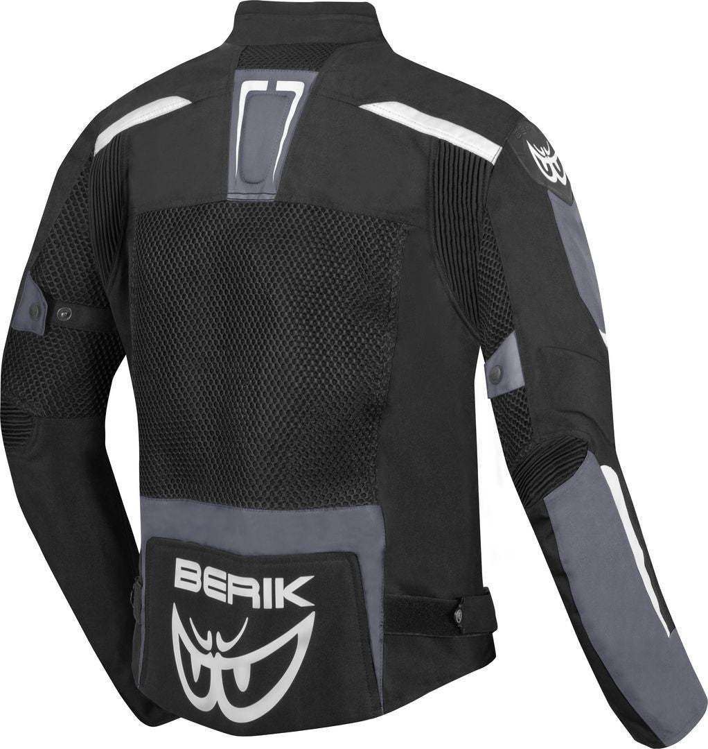 Berik X-Speed Air Motorcycle Textile Jacket black/white/grey 56 Figure 2