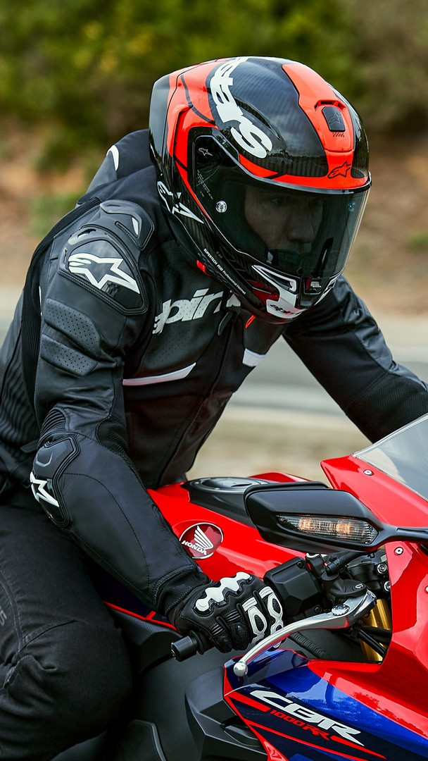 Alpinestars Supertech R10 Element Carbon Helm schwarz/rot/weiß M (57/58) Abbildung 9