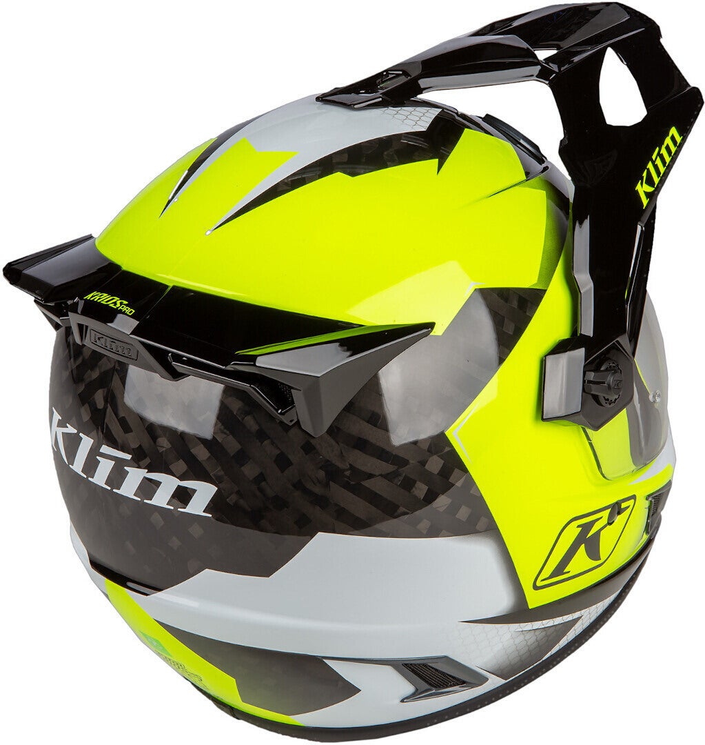 Klim Krios Pro Charger ECE/DOT Carbon Casco da enduro nero/giallo neon XL (61/62) Figura 7