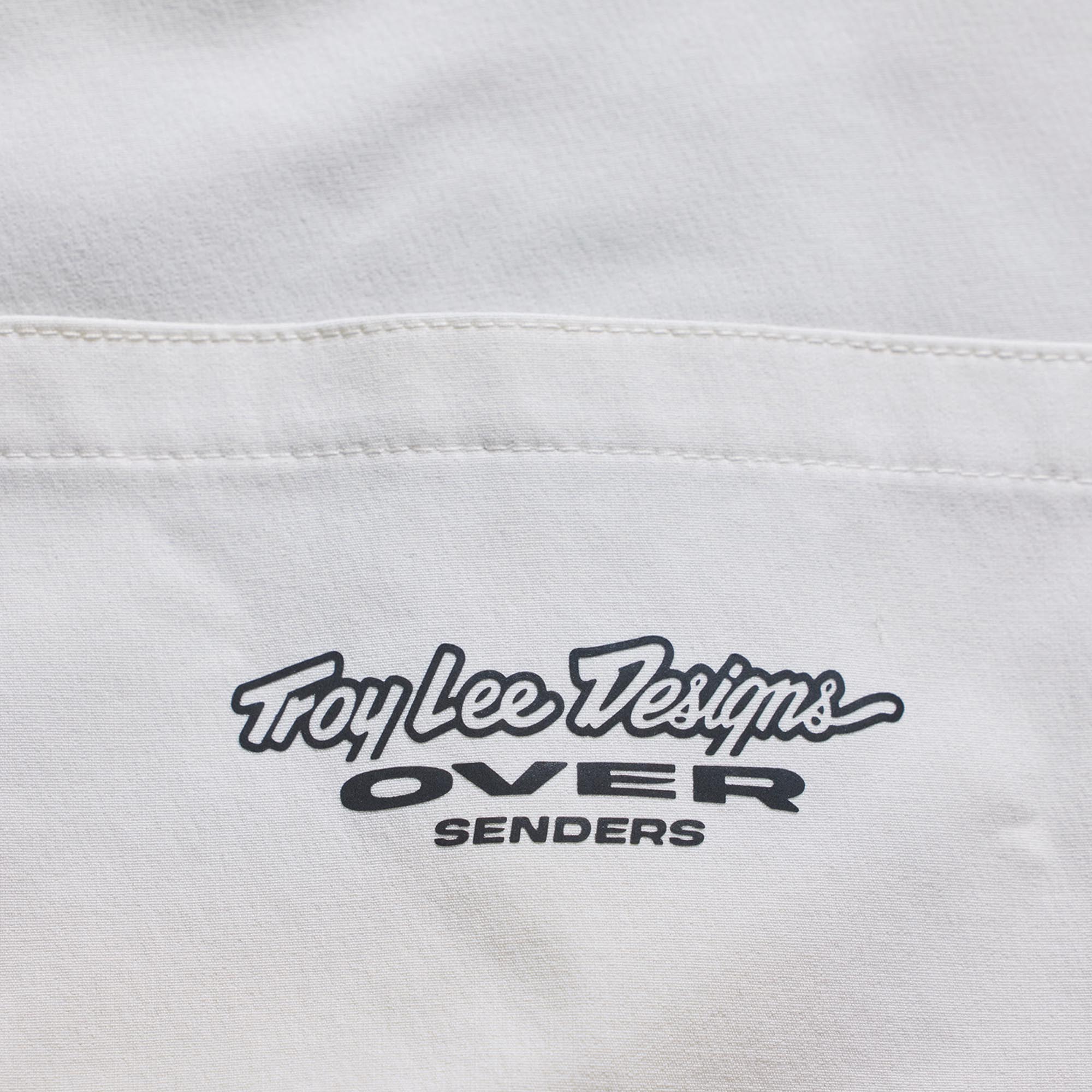 Troy Lee Designs Oversender Pro Mono Dossard de vélo Blanc/Gris 32 Figure 13