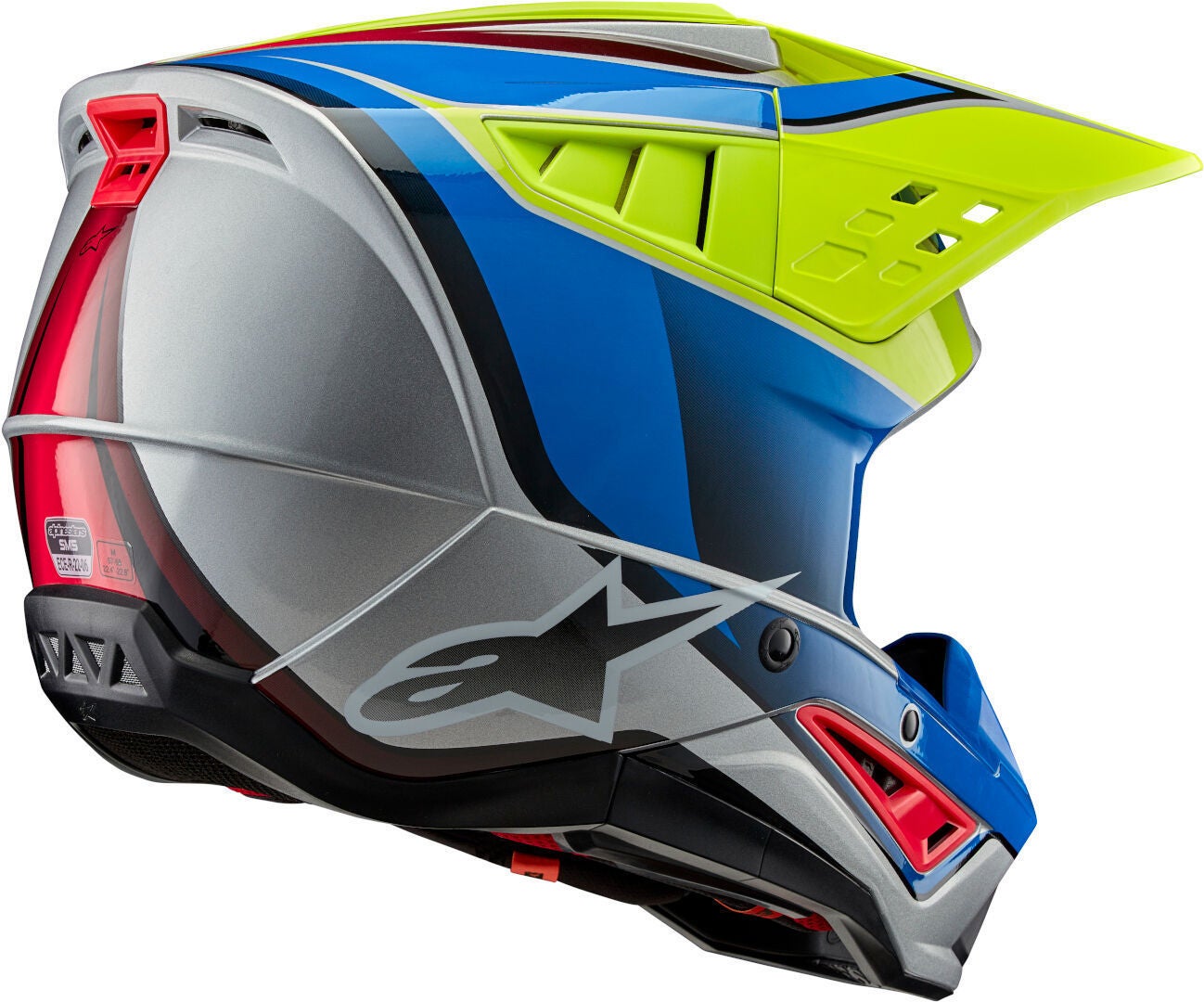 Side view of Alpinestars S-M5 Sail 2024 Motocross Helmet