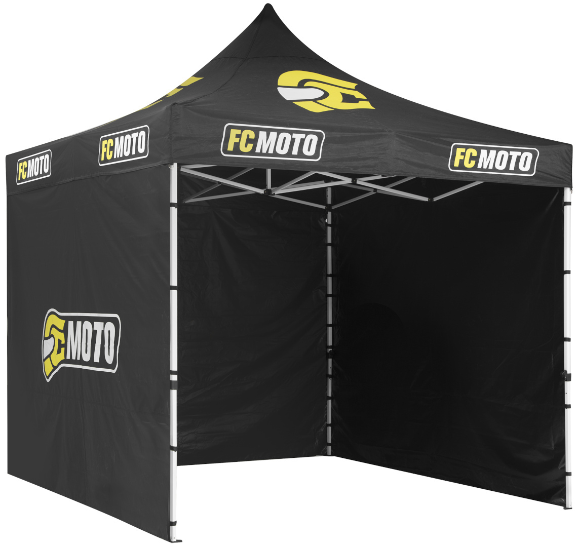 FC-Moto 2.0 3 x 3 m Cort din oțel cu pereți laterali montați Figura 1