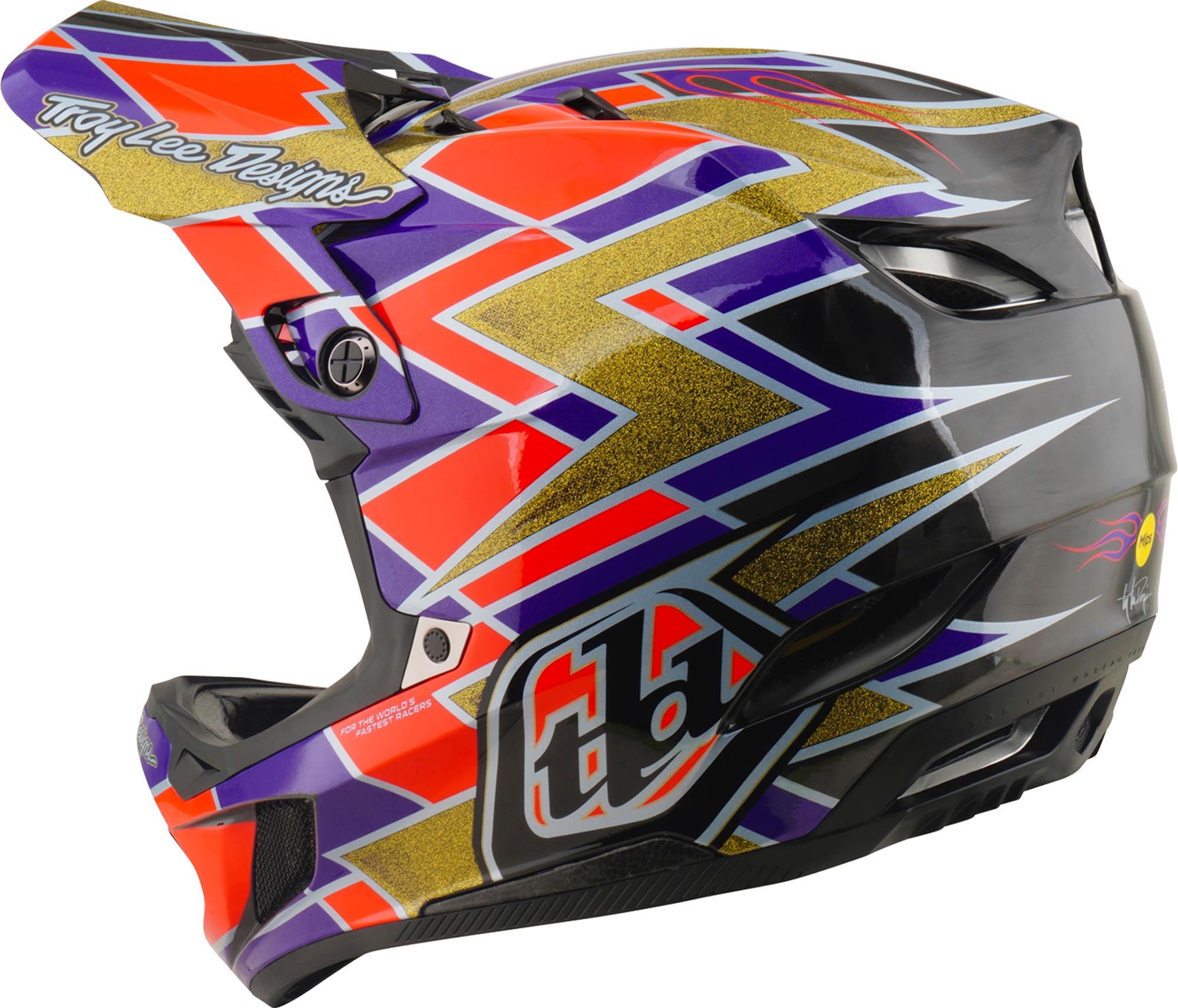 Troy Lee Designs D4 Carbon MIPS Flush Casco de descenso M (57/58) Figura 6