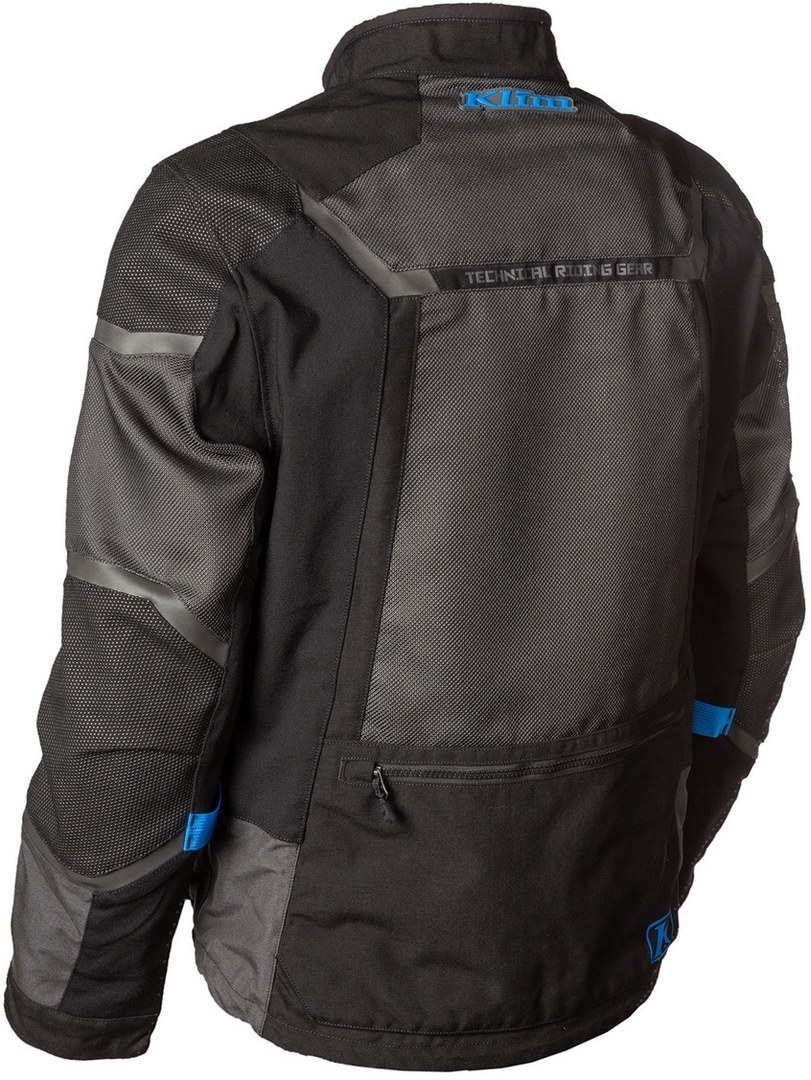 Klim Baja S4 Motorcycle Textile Jacket black/grey L Figure 2