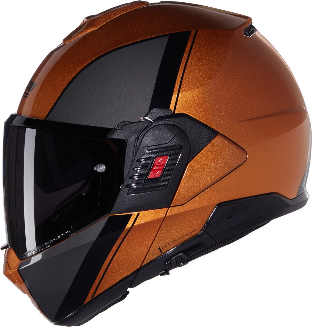 Nolan N120-1 Verniciatura Speciale N-Com Casque noir/ocre L (60) Figure 2