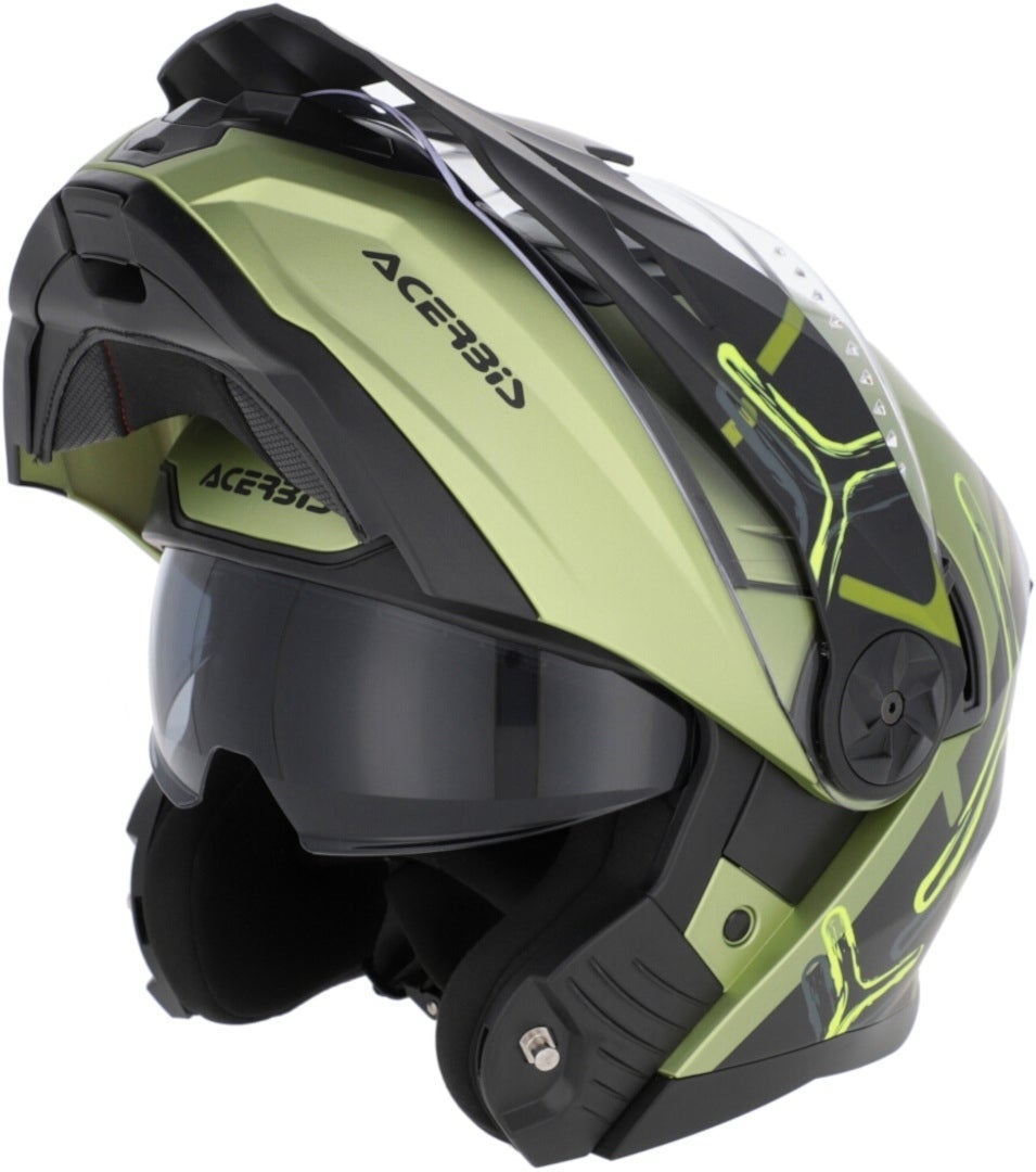 Acerbis Rider Graphic Casque Noir/vert mat S (55/56) Figure 16