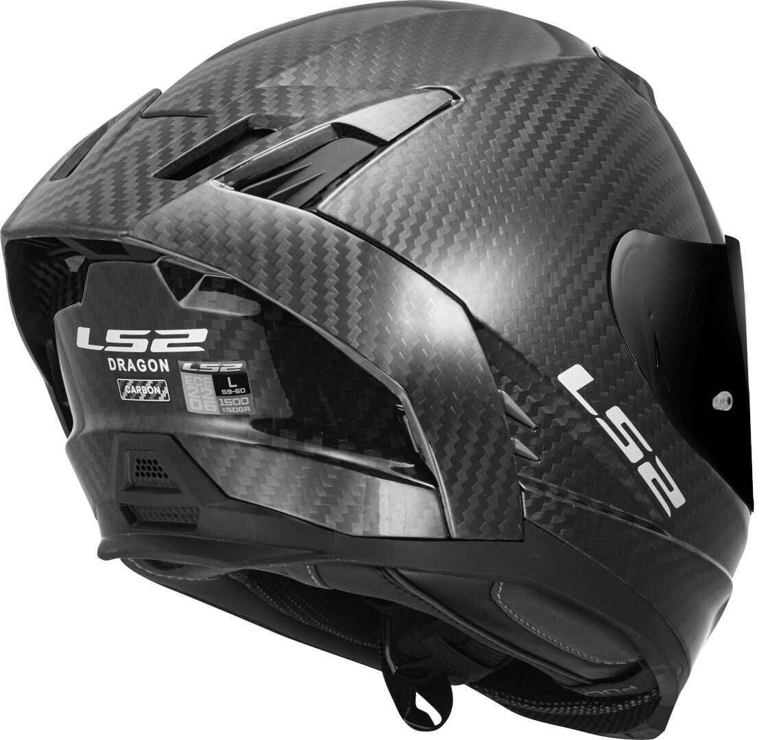 LS2 FF807 Dragon Carbon Casco L (59/60) Figura 3