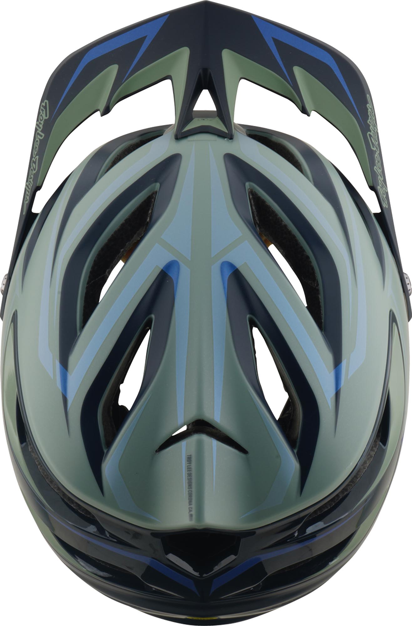 Troy Lee Designs A3 MIPS Pin Casque de vélo Vert M-L (57/59) Figure 8