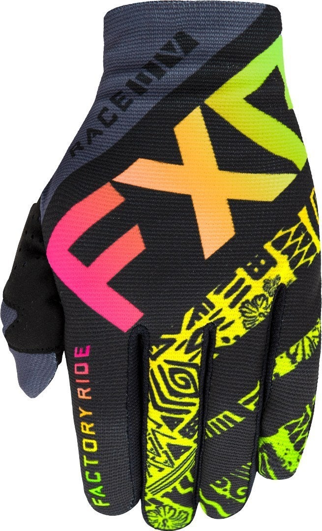 FXR Slip-On Lite MX Gear Motocross Handsker sort/grå M Figur 1