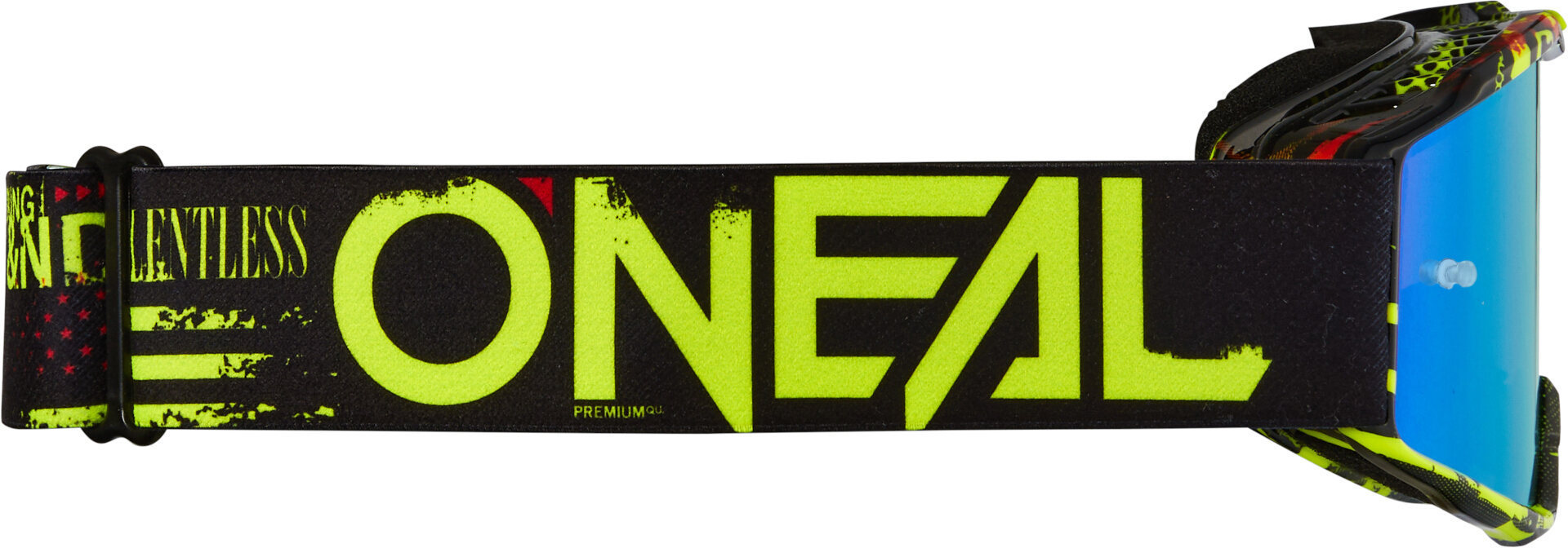 Oneal B-10 Attack Ochelari de motocross pentru copii negru/galben-neon Figura 2