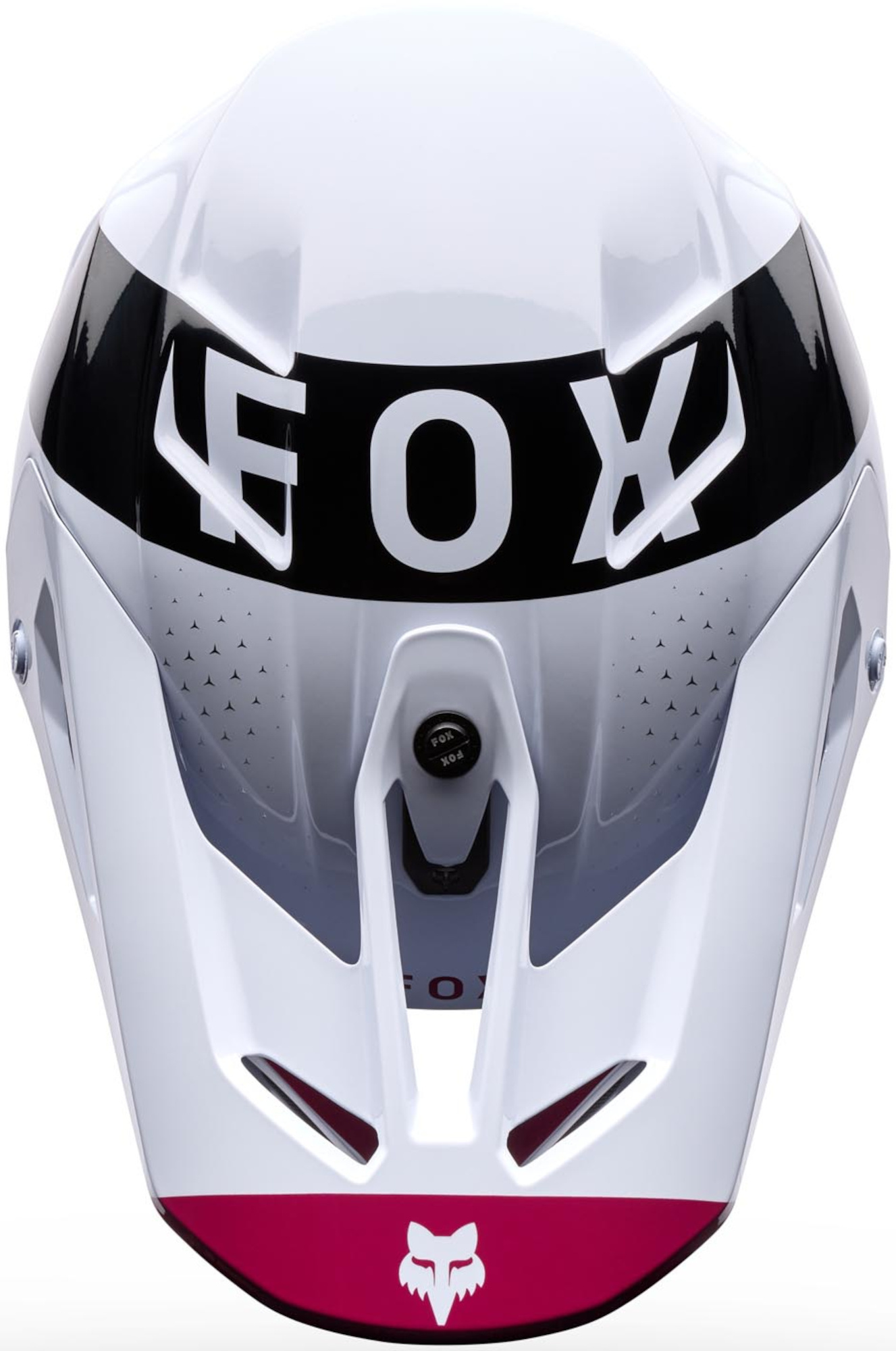 FOX V3 Tine Casco da motocross bianco/rosa/nero 2XL Figura 5