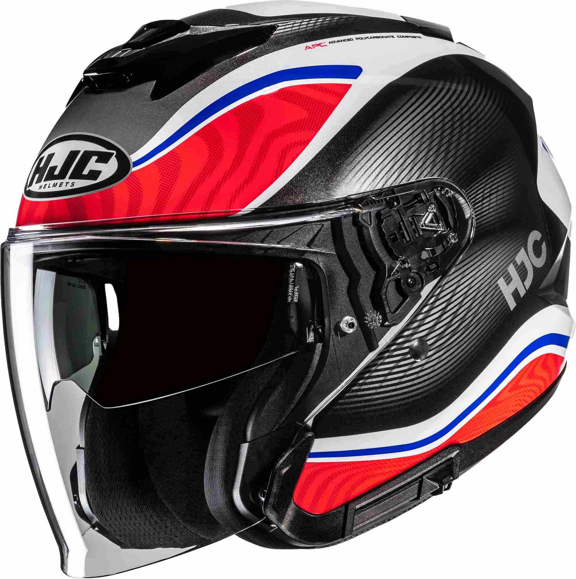 HJC i31 Depe Casco jet Negro/Blanco/Rojo/Azul XL (60/61) Figura 1